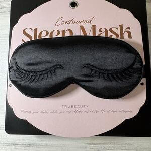 Sleep Mask Contoured Protects Your Eye Lashes Thick Soft Blackout Mask